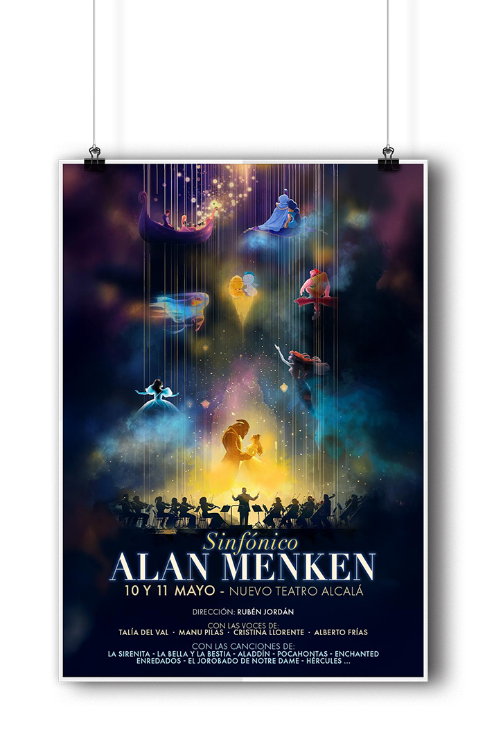 ALAN MENKEN SINFÓNICO Cartel web
